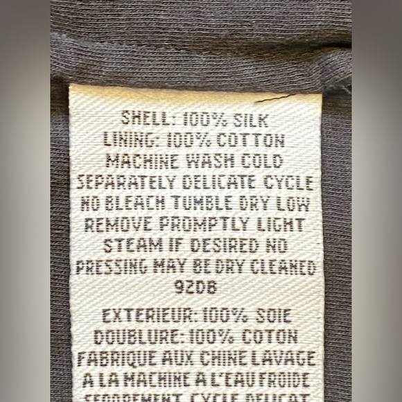 Eileen Fisher Silk Pleated Puffy Cardigan Jacket Women’s Size L - Picture 7 of 10